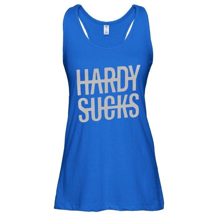 Hardy Sucks Country Funny Bad Boy Wetzel Ladies Essential Flowy Tank