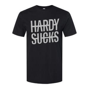 Hardy Sucks Country Funny Bad Boy Wetzel Softstyle CVC T-Shirt