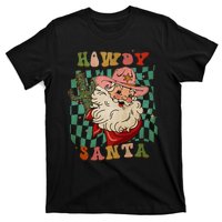 Howdy Santa Christmas Cowboy Santa Xmas Costume T-Shirt