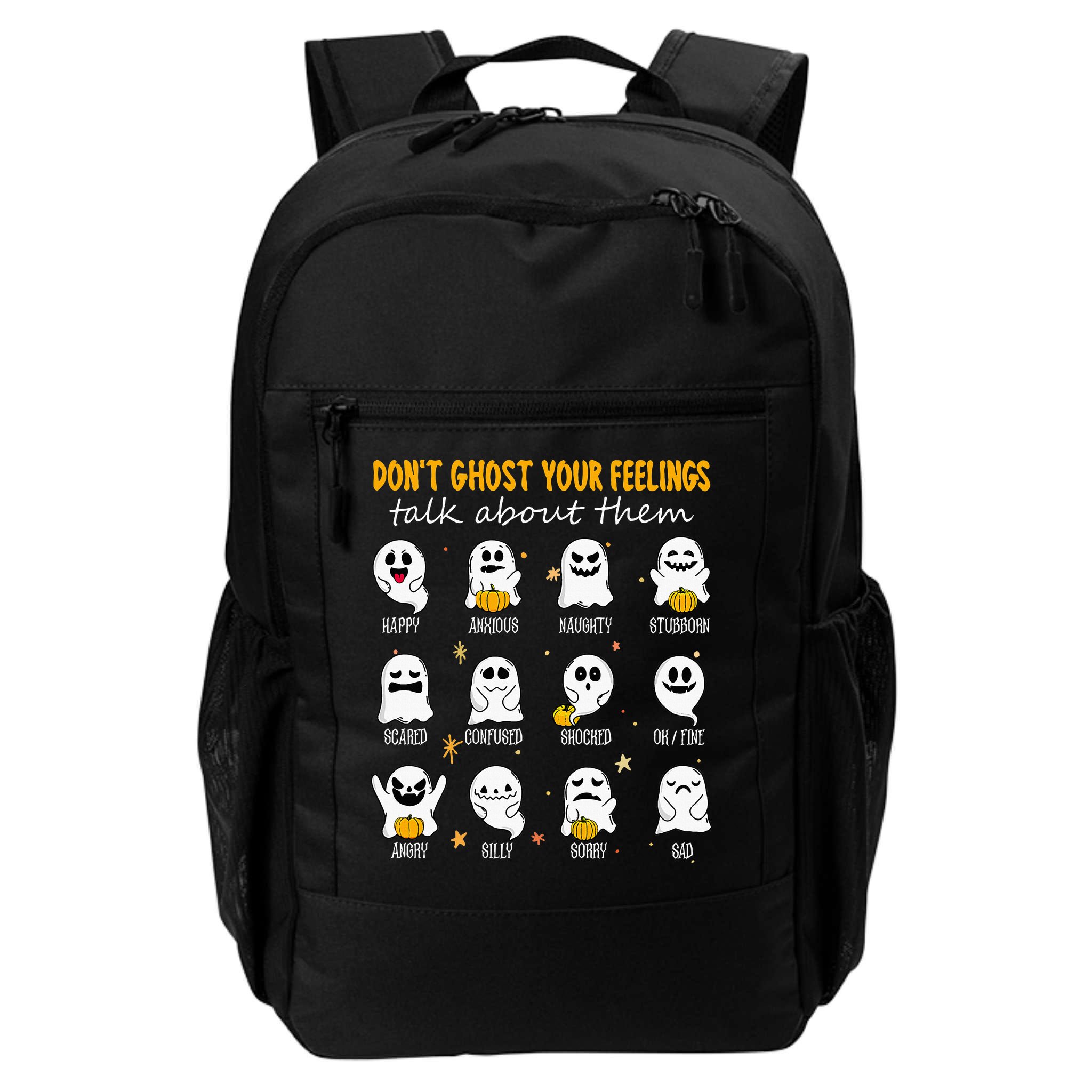 Halloween School Counselor DonT Ghost Your Feeling Teacher Backpack