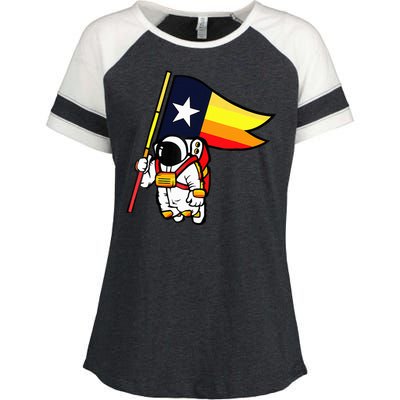 Houston Space City Astronaut Enza Ladies Jersey Colorblock Tee