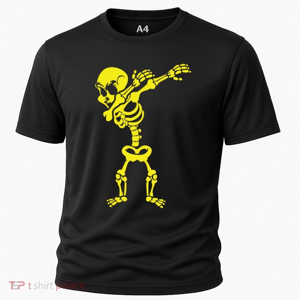 Halloween Skeleton Costumes Design Dab Dabbing Great Gift Performance Shirt
