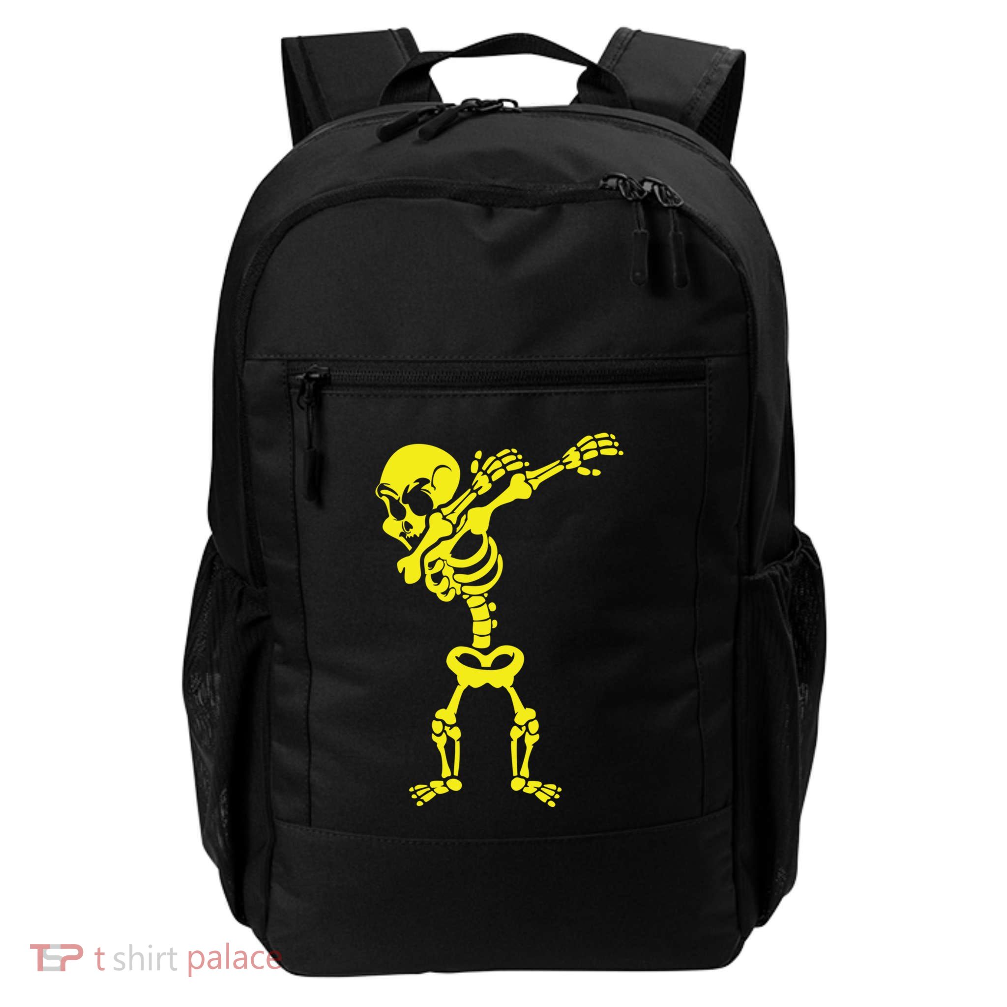 Halloween Skeleton Costumes Design Dab Dabbing Great Gift Backpack