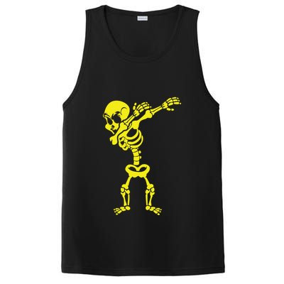Halloween Skeleton Costumes Design Dab Dabbing Great Gift PosiCharge Competitor Tank