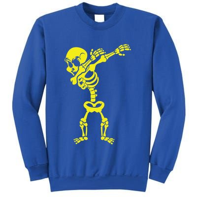 Halloween Skeleton Costumes Design Dab Dabbing Great Gift Sweatshirt