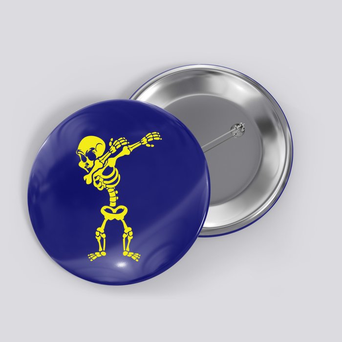 Halloween Skeleton Costumes Design Dab Dabbing Great Gift Button