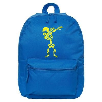 Halloween Skeleton Costumes Design Dab Dabbing Great Gift 16 in Basic Backpack