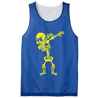 Halloween Skeleton Costumes Design Dab Dabbing Great Gift Mesh Reversible Basketball Jersey Tank