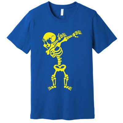 Halloween Skeleton Costumes Design Dab Dabbing Great Gift Premium T-Shirt