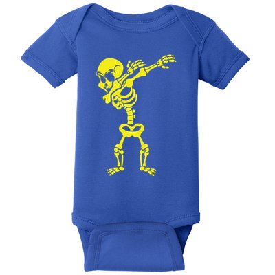 Halloween Skeleton Costumes Design Dab Dabbing Great Gift Baby Bodysuit