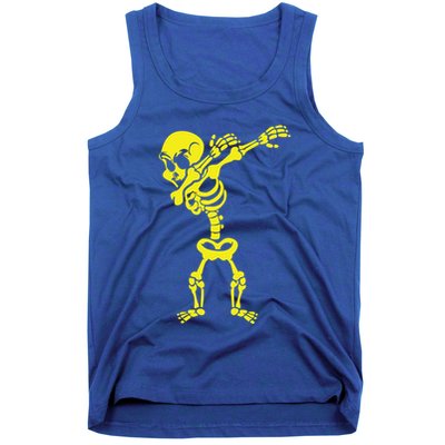 Halloween Skeleton Costumes Design Dab Dabbing Great Gift Tank Top