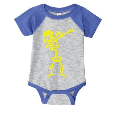 Halloween Skeleton Costumes Design Dab Dabbing Great Gift Infant Baby Jersey Bodysuit