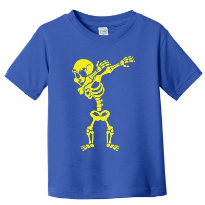 Halloween Skeleton Costumes Design Dab Dabbing Great Gift Toddler T-Shirt