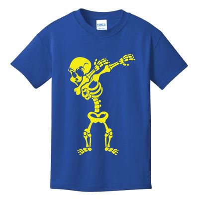 Halloween Skeleton Costumes Design Dab Dabbing Great Gift Kids T-Shirt