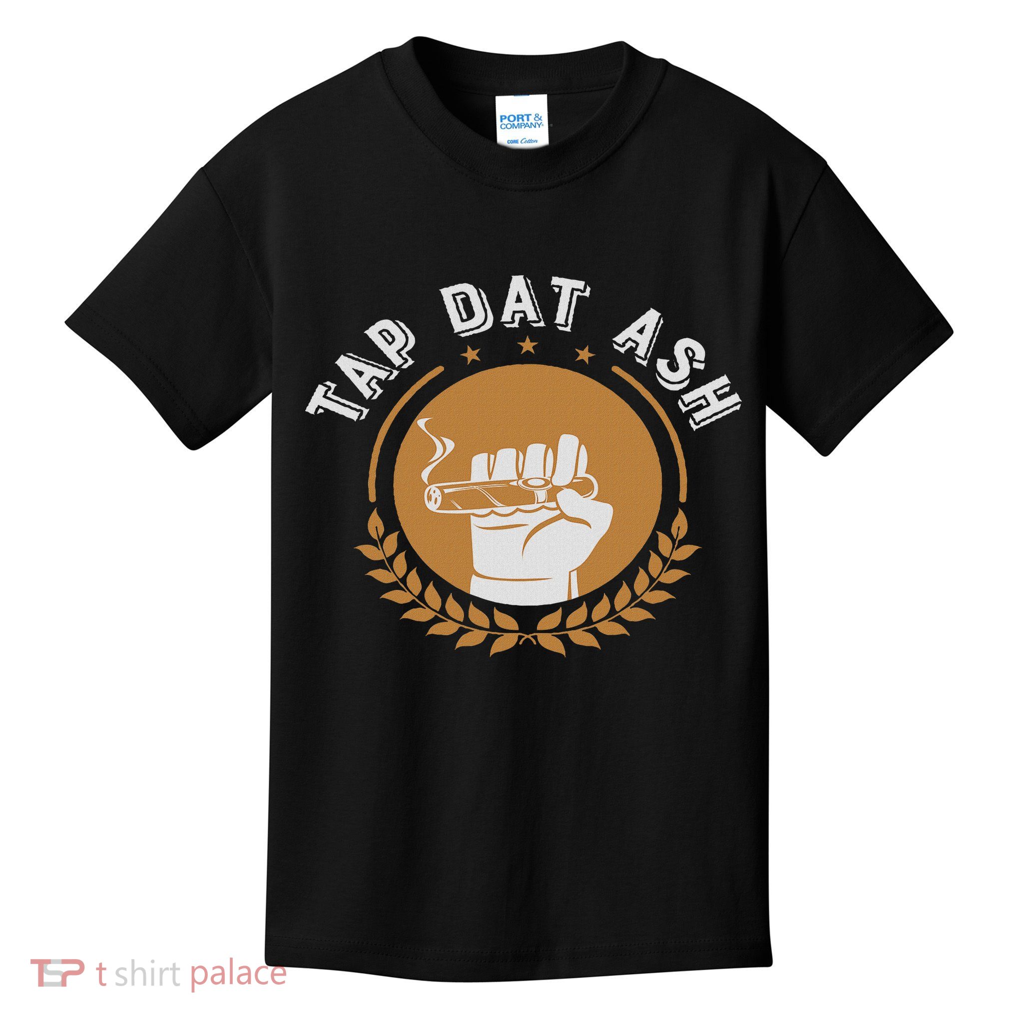 Humorous Smoke Cigar Smoker Quote Design Funny Cigar Lovers Kids T-Shirt
