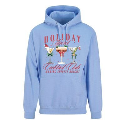 Holiday Spirit Cocktail Club Espresso Martini Christmas Sweatshirt Unisex Surf Hoodie