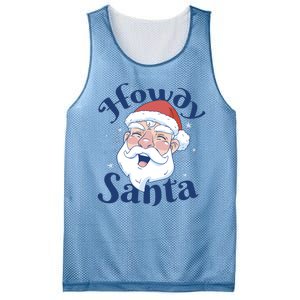 Howdy Santa Christmas Mesh Reversible Basketball Jersey Tank