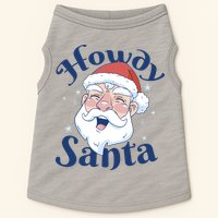 Howdy Santa Christmas Doggie Tank