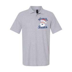 Howdy Santa Christmas Softstyle Adult Sport Polo