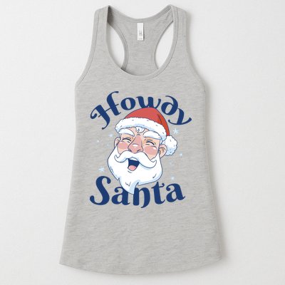 Howdy Santa Christmas Womens Tank Top
