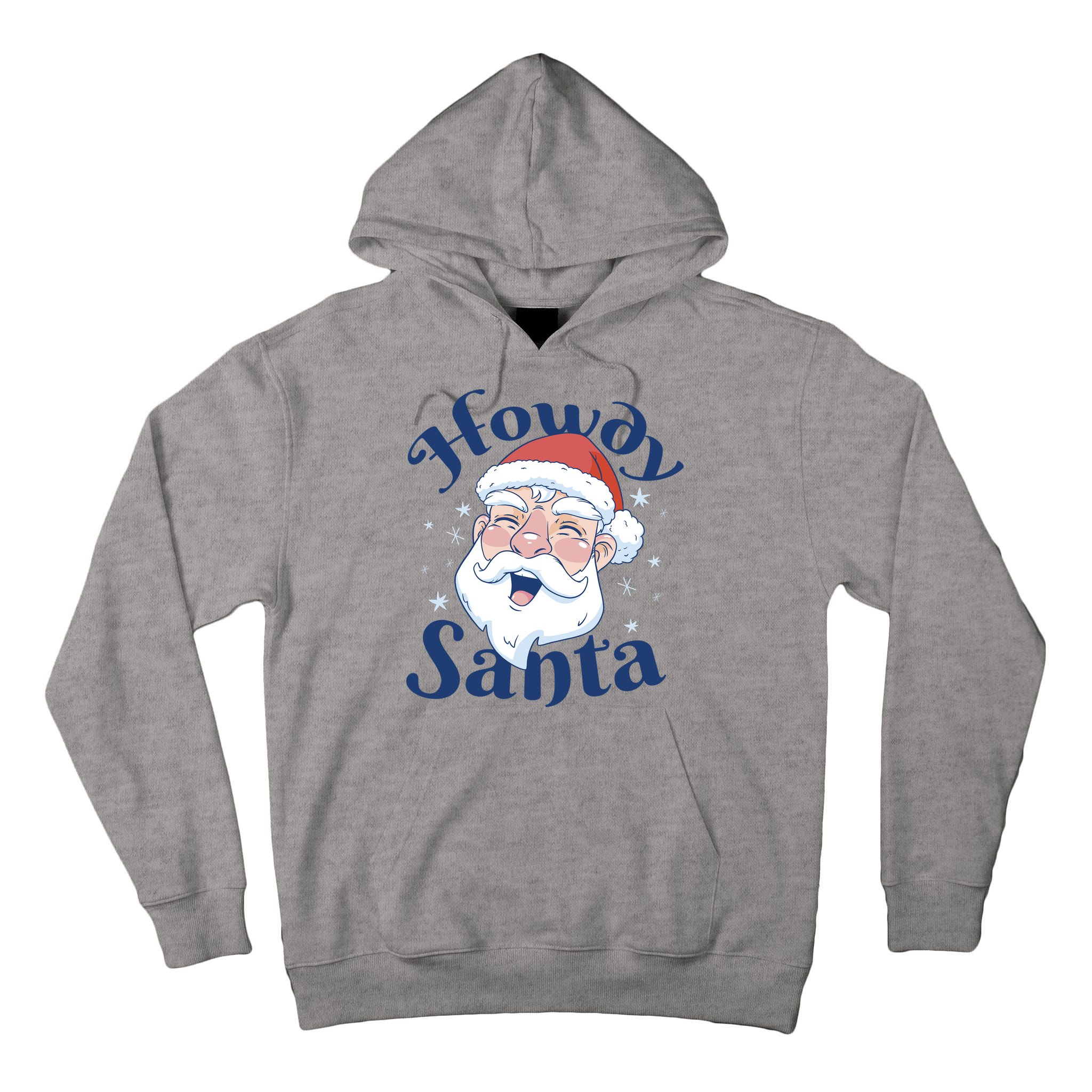 Howdy Santa Christmas Tall Hoodie