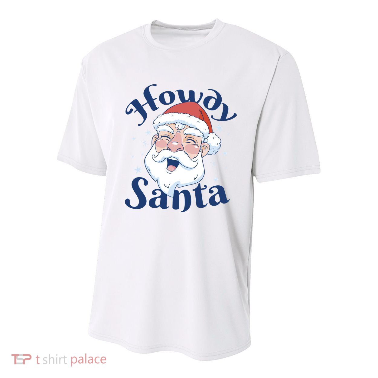 Howdy Santa Christmas Youth Performance Sprint T-Shirt