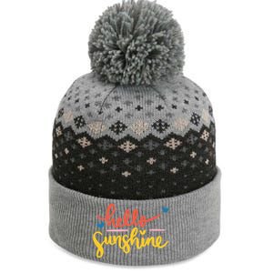 Hello Sunshine Cute Gift The Baniff Cuffed Pom Beanie