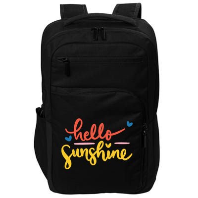 Hello Sunshine Cute Gift Impact Tech Backpack
