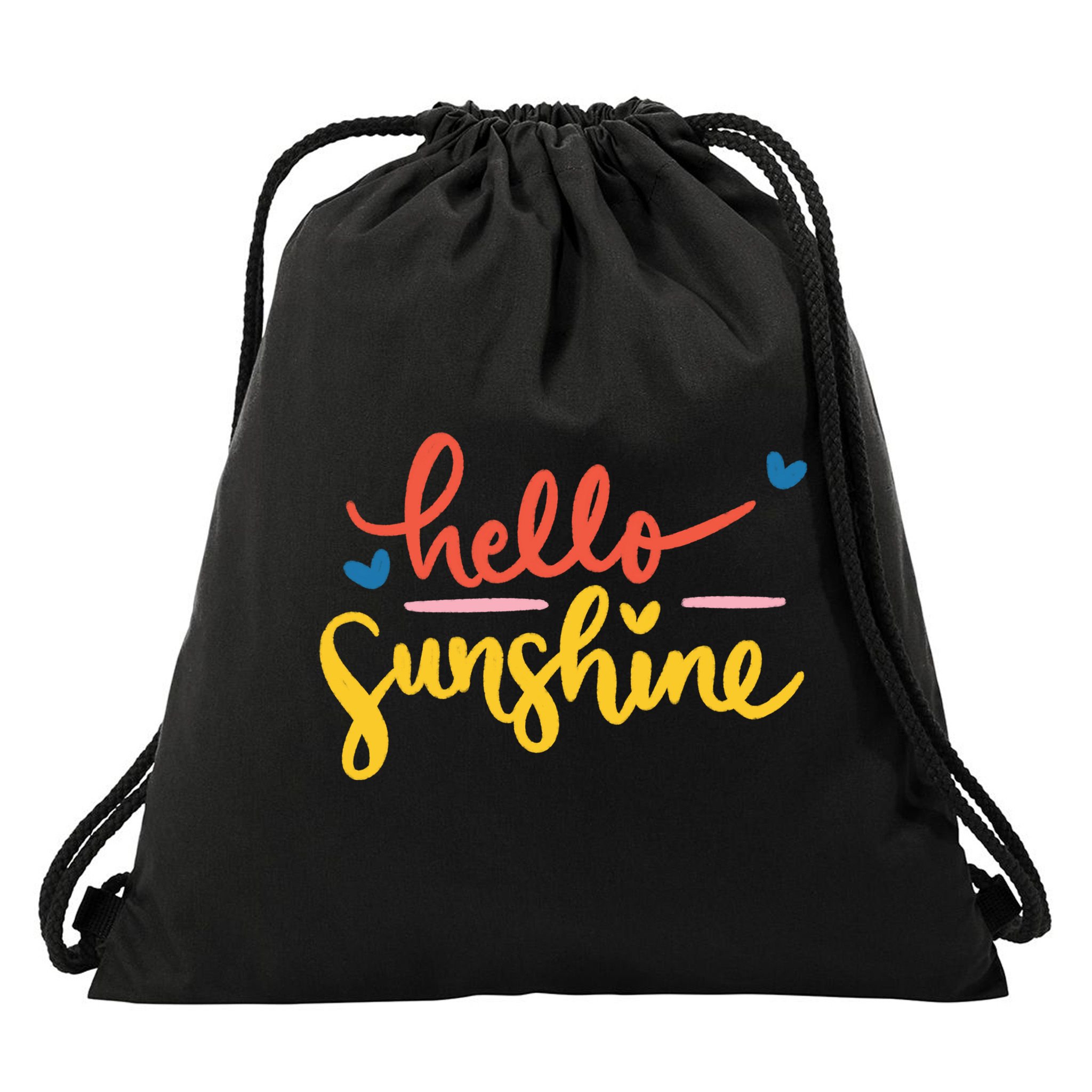 Hello Sunshine Cute Gift Drawstring Bag