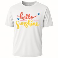 Hello Sunshine Cute Gift Cooling Performance Crew T-Shirt