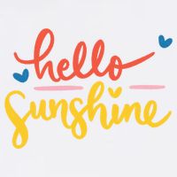 Hello Sunshine Cute Gift Cooling Performance Crew T-Shirt