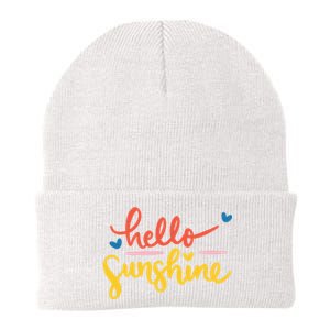 Hello Sunshine Cute Gift Knit Cap Winter Beanie