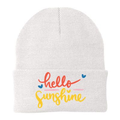 Hello Sunshine Cute Gift Knit Cap Winter Beanie