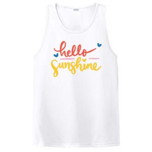 Hello Sunshine Cute Gift PosiCharge Competitor Tank