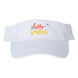 Hello Sunshine Cute Gift Valucap Bio-Washed Visor