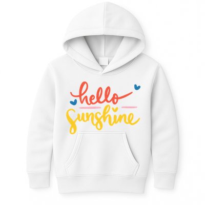 Hello Sunshine Cute Gift Kids Hoodie