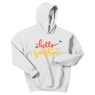 Hello Sunshine Cute Gift Kids Hoodie