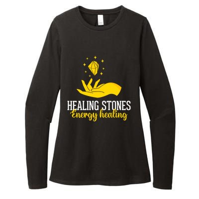 Healing Stones Chakra Chakra Life Tree Chakra Medicine Gift Womens CVC Long Sleeve Shirt