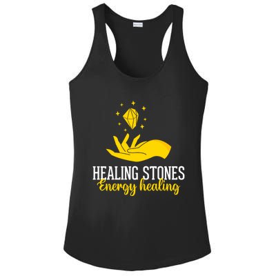 Healing Stones Chakra Chakra Life Tree Chakra Medicine Gift Ladies PosiCharge Competitor Racerback Tank