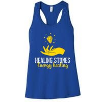 Healing Stones Chakra Chakra Life Tree Chakra Medicine Gift Women's Racerback Tank