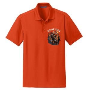 Hunting Season Camo Hunting Trump Duck Dry Zone Grid Polo