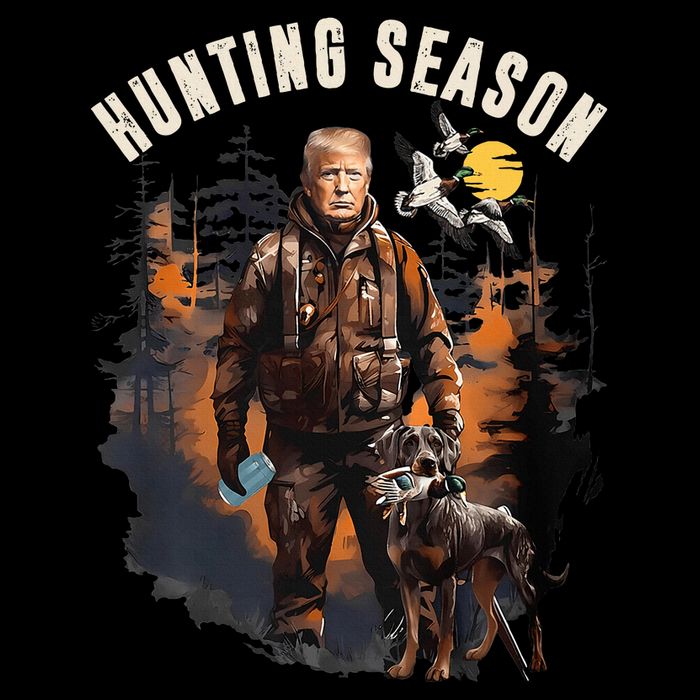 Hunting Season Camo Hunting Trump Duck Bucket Hat