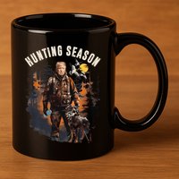 Hunting Season Camo Hunting Trump Duck 11oz C Handle Ceramic Mug