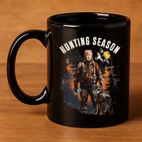 Hunting Season Camo Hunting Trump Duck 11oz C Handle Ceramic Mug