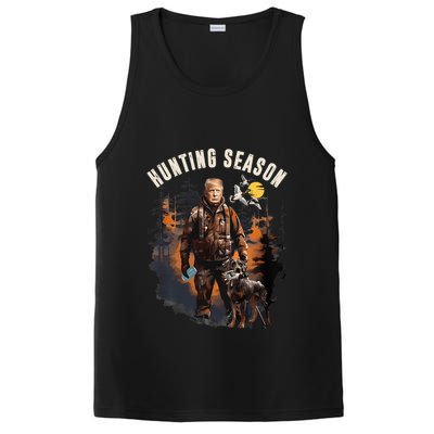 Hunting Season Camo Hunting Trump Duck PosiCharge Competitor Tank