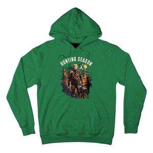 Hunting Season Camo Hunting Trump Duck Hoodie