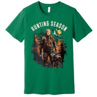 Hunting Season Camo Hunting Trump Duck Premium T-Shirt