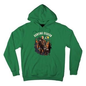 Hunting Season Camo Hunting Trump Duck Tall Hoodie