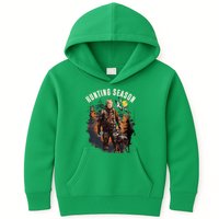 Hunting Season Camo Hunting Trump Duck Kids Hoodie