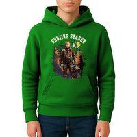 Hunting Season Camo Hunting Trump Duck Kids Hoodie